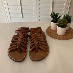 Brown Gladiator Sandals